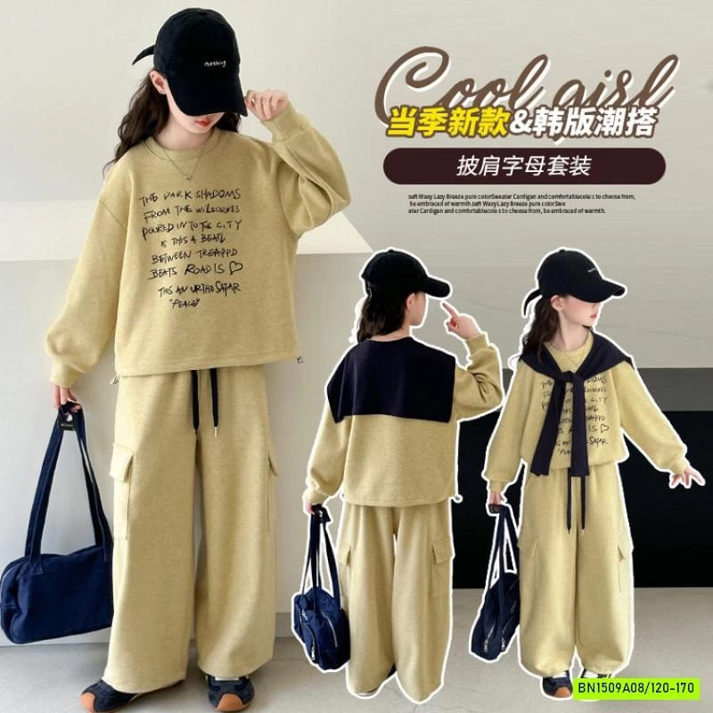 SÉT BỘ NỈ VÀNG KÈM KHĂN