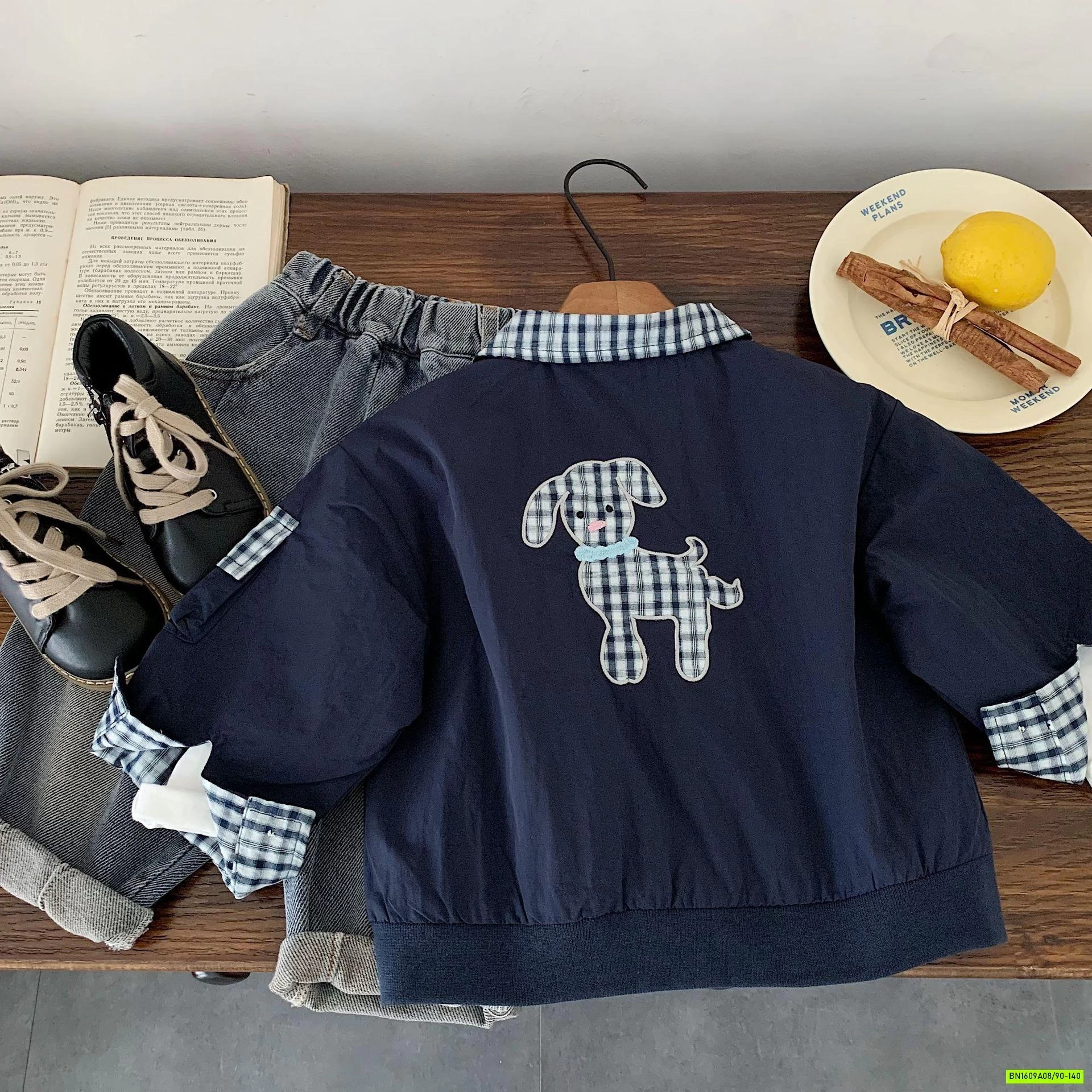 KHOÁC GIÓ CARO 2 MẶT XỊN SÒ