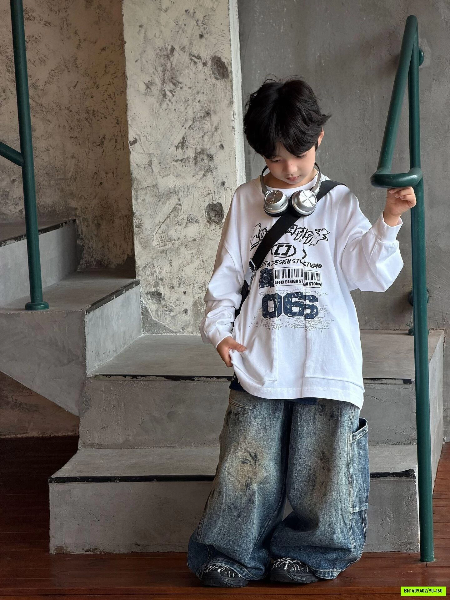 JEANS SUÔNG VẢY SƠN CÁ TÍNH FANSHU