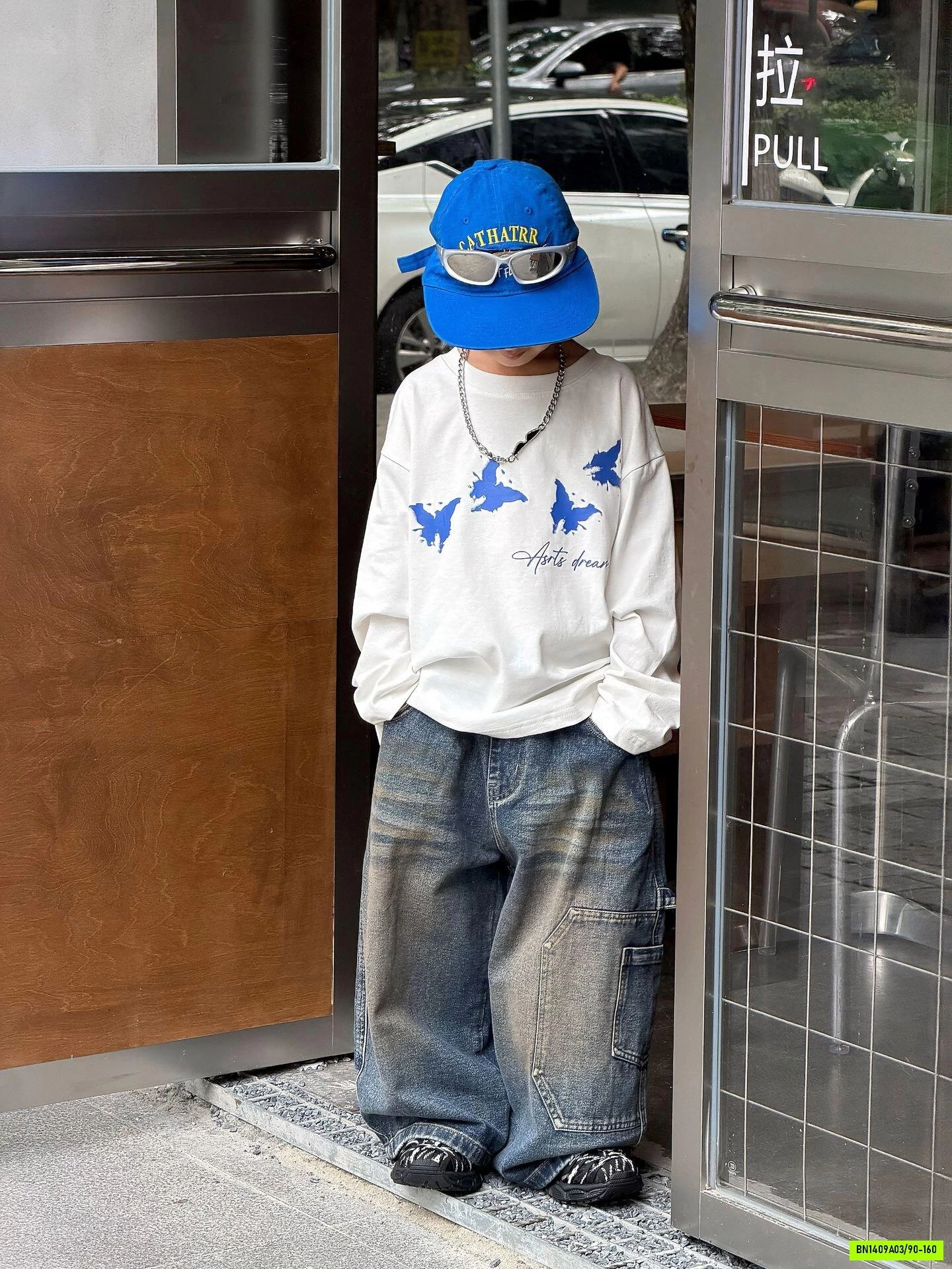JEANS THỤNG BẠC GỐI FANSHU