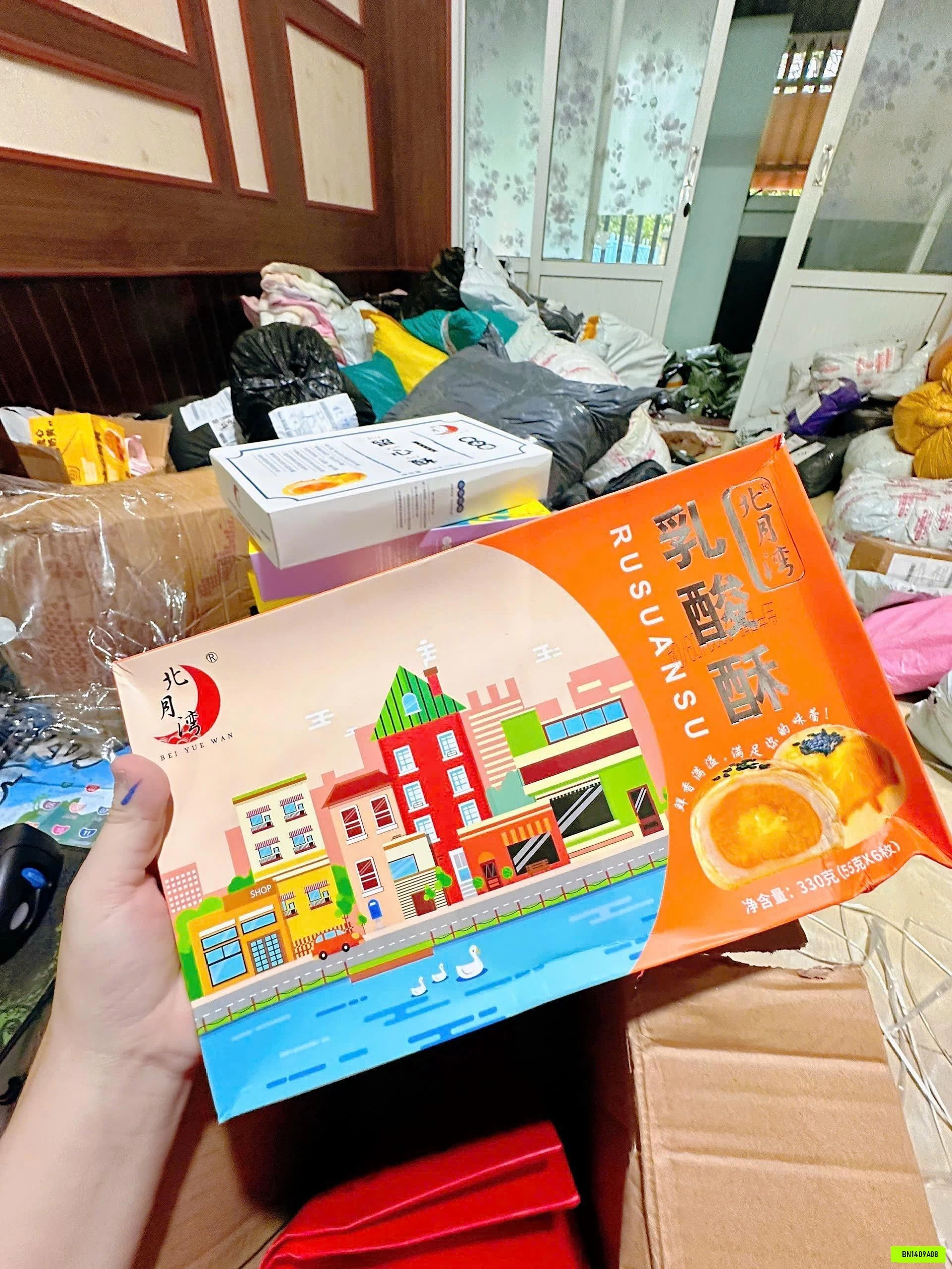 BÁNH TRỨNG CHẢY LIU XIN SU