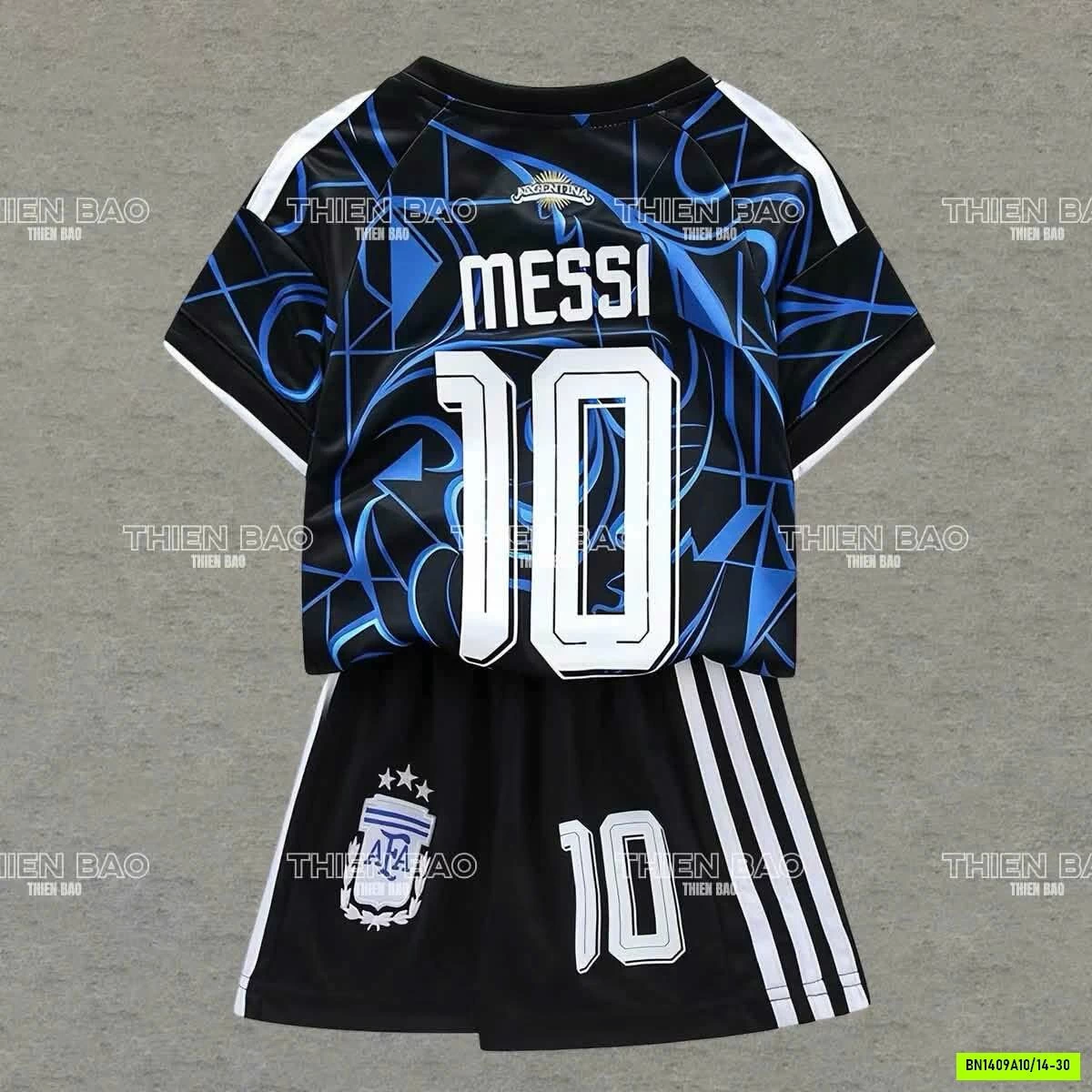 BỘ BÓNG ĐÁ MESSI XANH