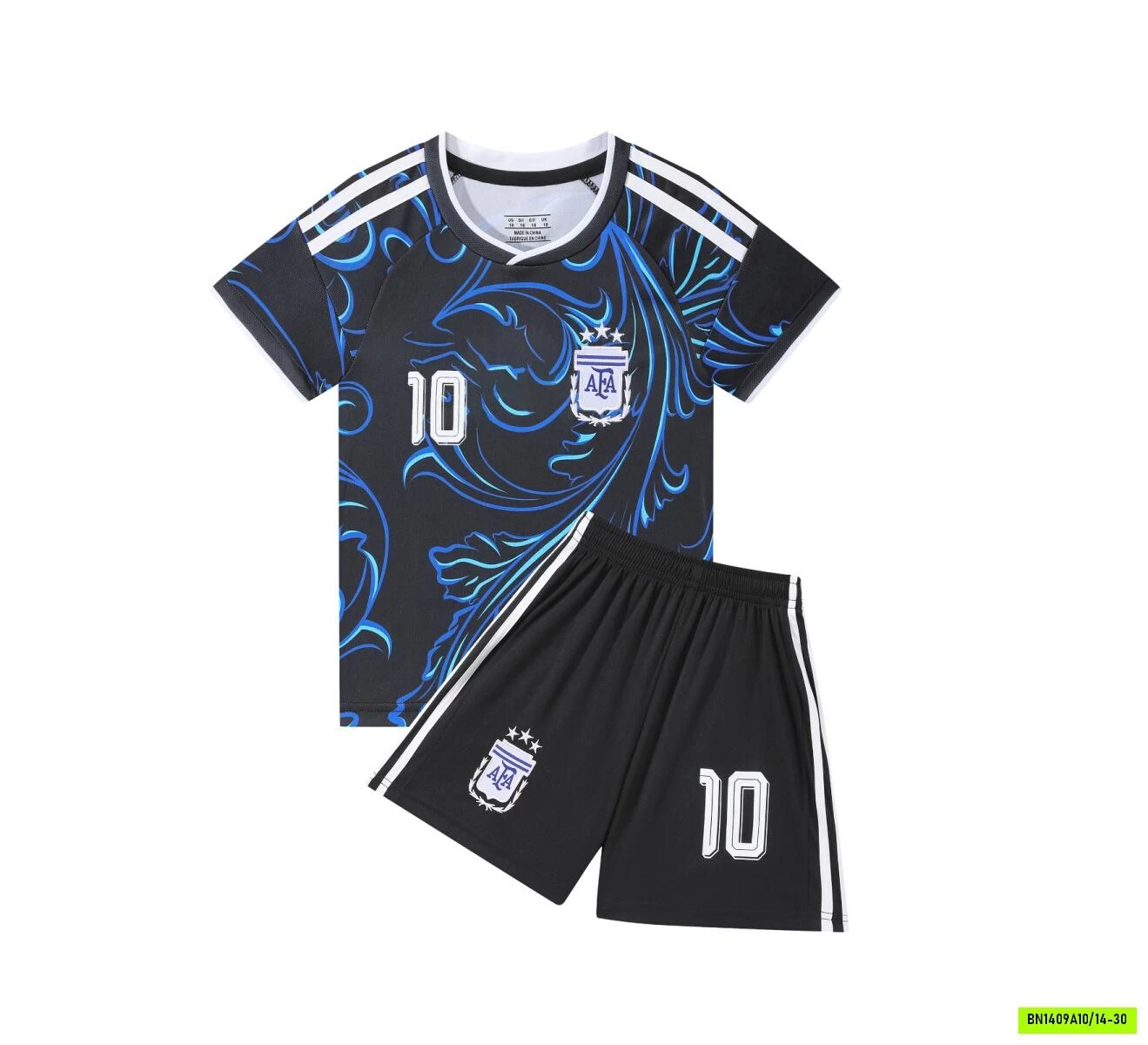 BỘ BÓNG ĐÁ MESSI XANH