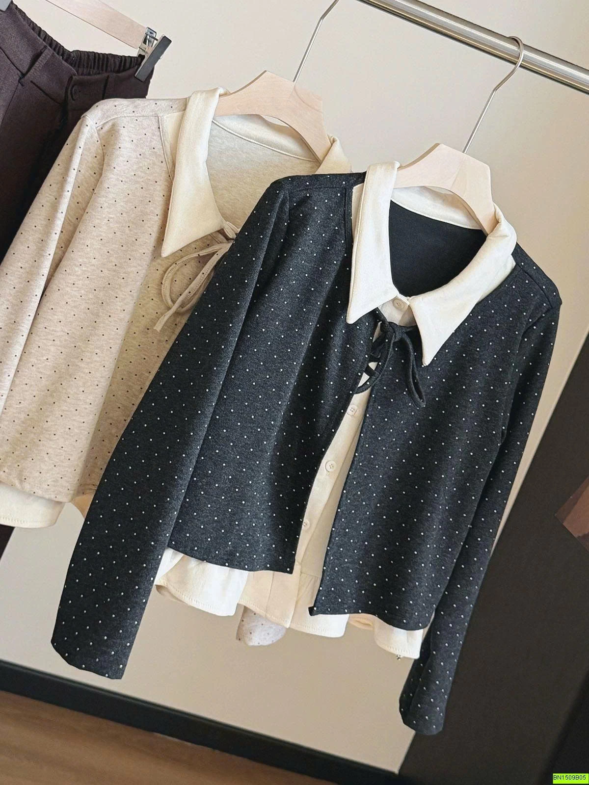 ÁO CARDIGAN GIẢ 2 MẢNH ANNA