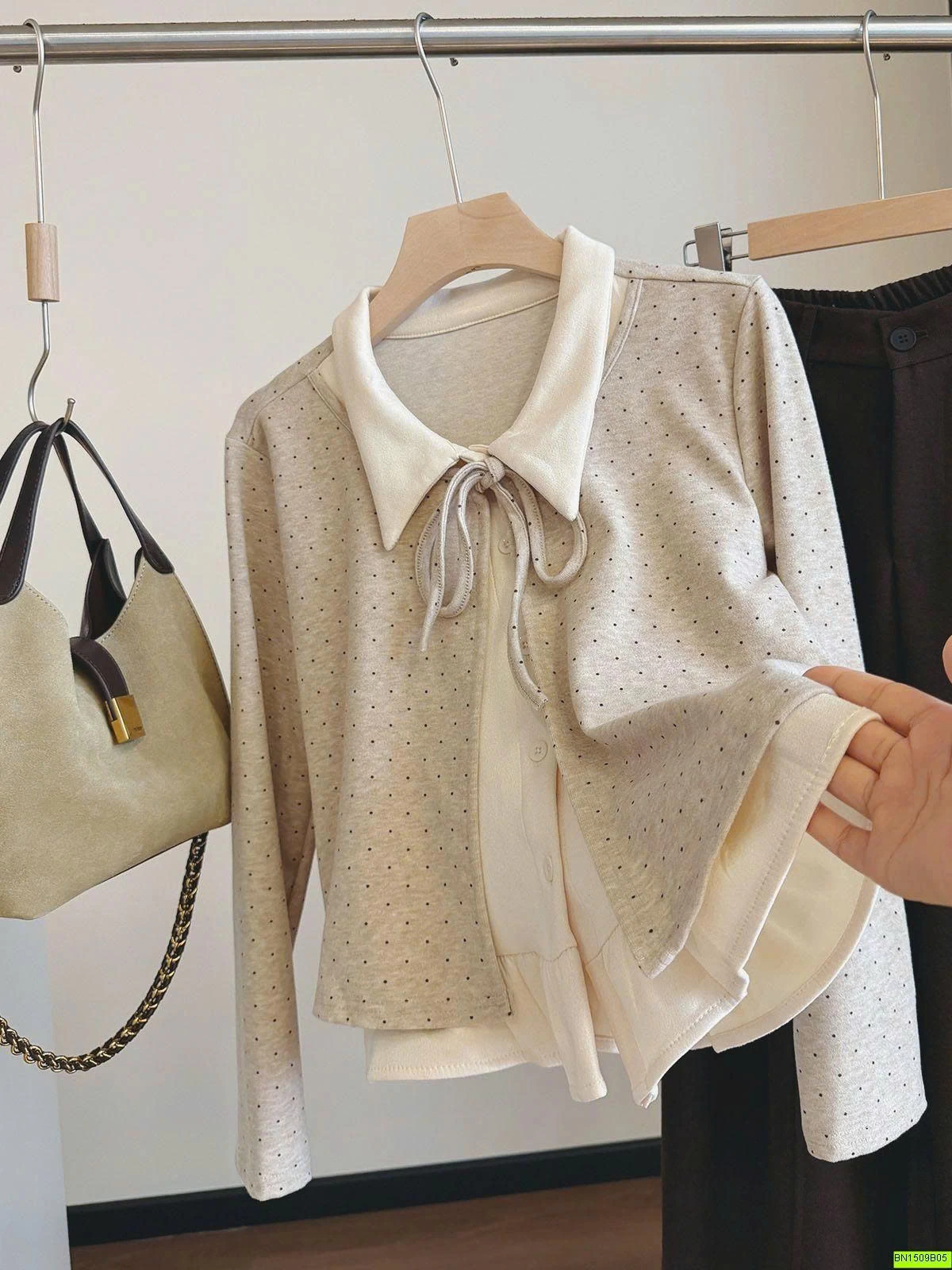 ÁO CARDIGAN GIẢ 2 MẢNH ANNA