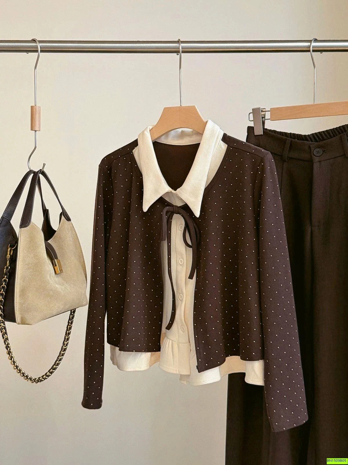 ÁO CARDIGAN GIẢ 2 MẢNH ANNA