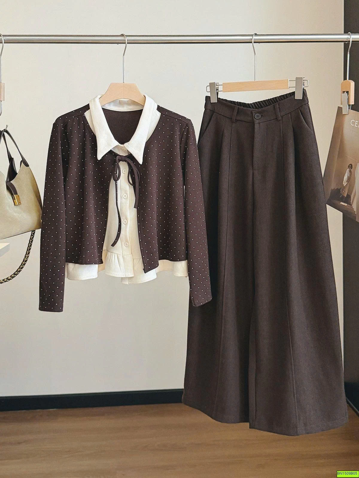 ÁO CARDIGAN GIẢ 2 MẢNH ANNA