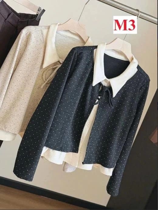 ÁO CARDIGAN GIẢ 2 MẢNH ANNA