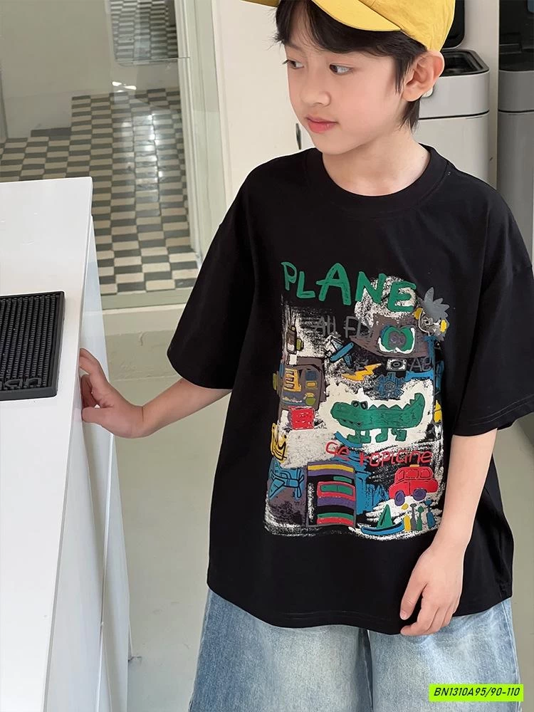 ÁO THUN IN HÌNH CÁ SẤU