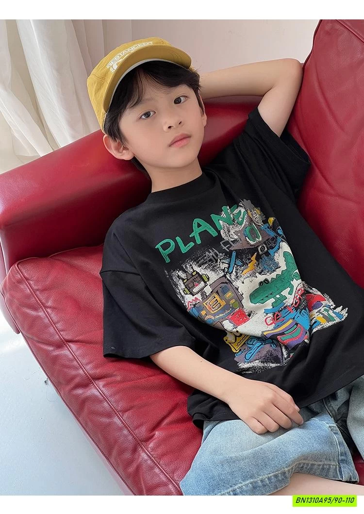 ÁO THUN IN HÌNH CÁ SẤU