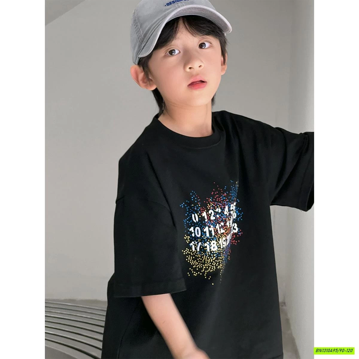 ÁO THUN ĐEN IN SỐ