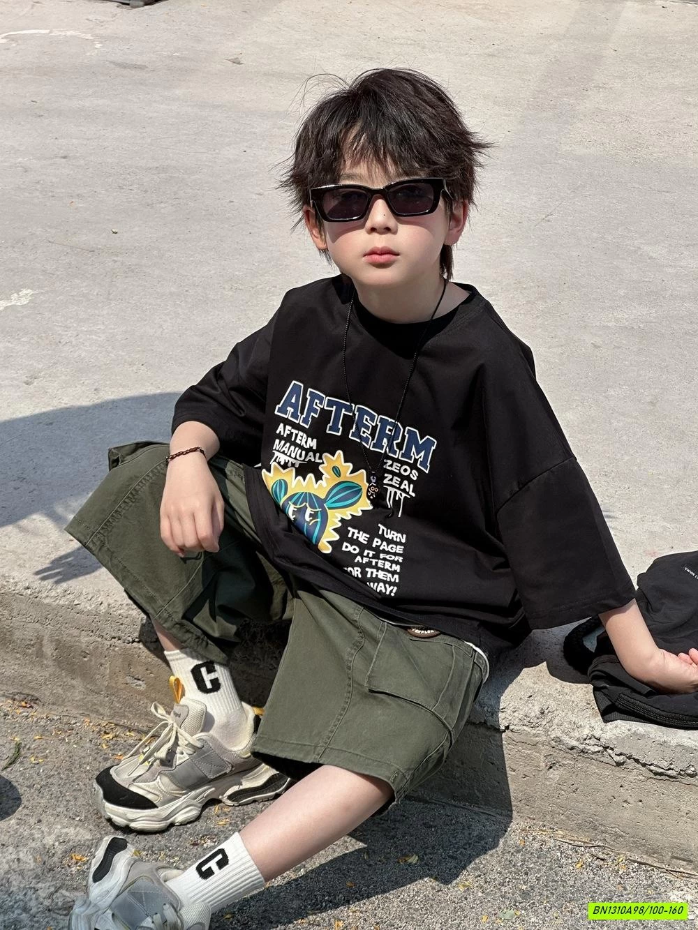 ÁO THUN ĐEN XƯƠNG RỒNG