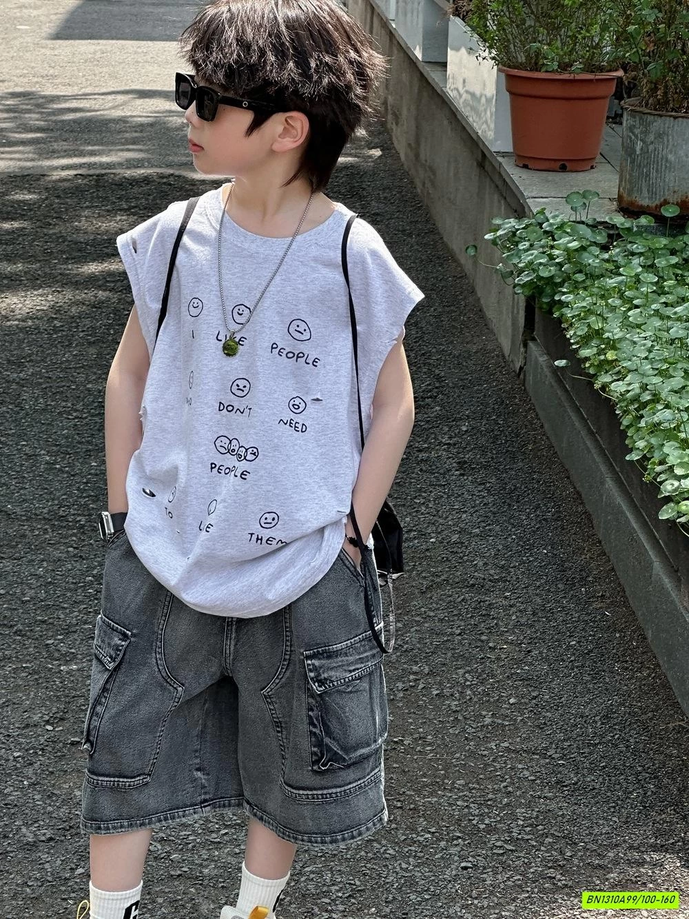 TANKTOP XÁM RÁCH IN HÌNH