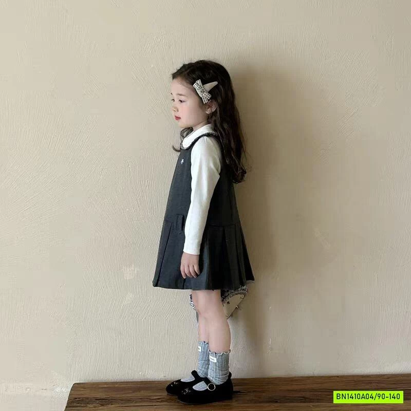 SÉT VÁY + SƠ MI CỔ SEN NINGLI