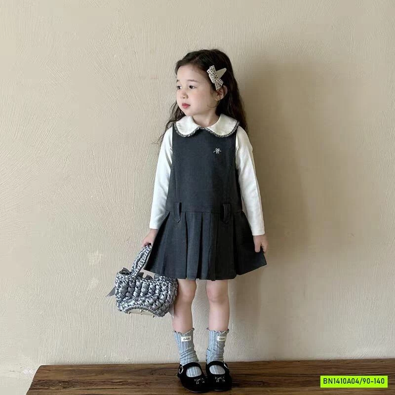 SÉT VÁY + SƠ MI CỔ SEN NINGLI