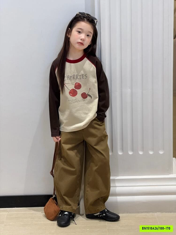 ÁO THUN PHỐI MÀU TAY 26E107 AMBB