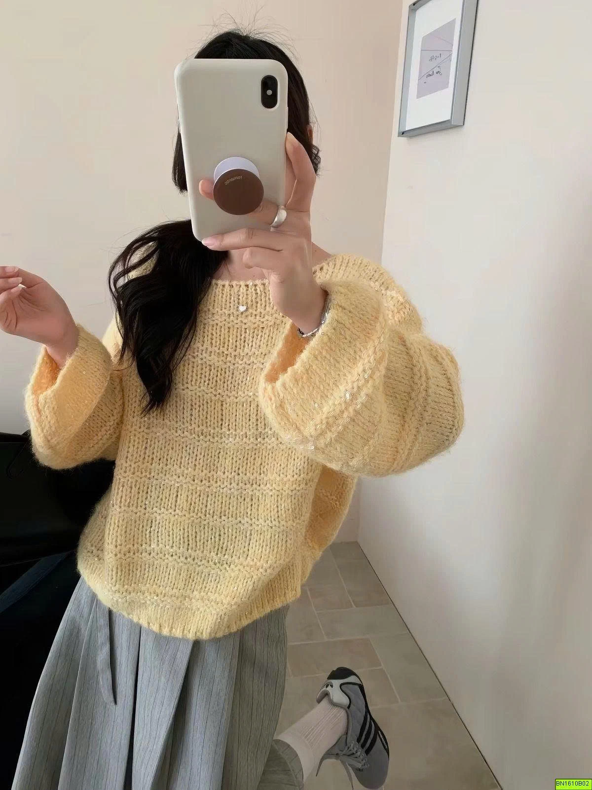ÁO LEN DỆT CỔ THUYỀN