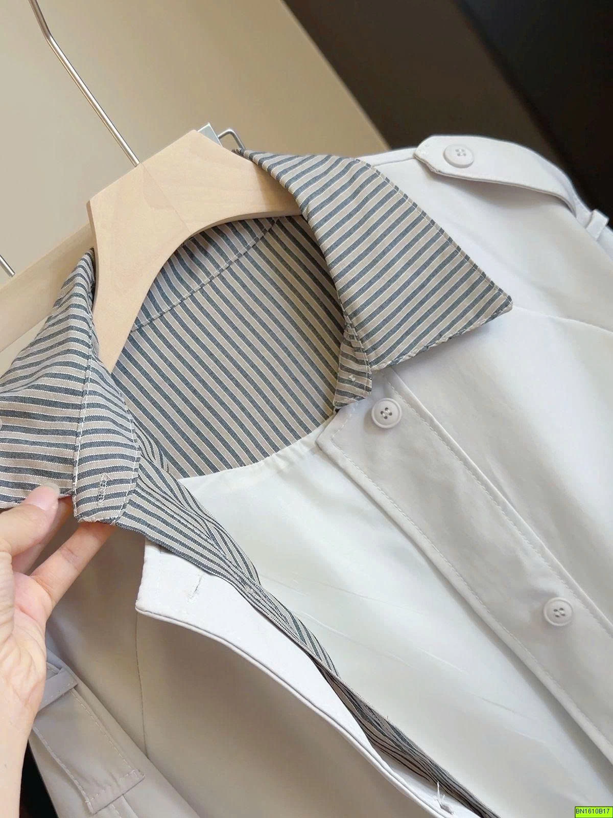 ÁO KHOÁC PHỐI CỔ THỜI TRANG VINTAGE