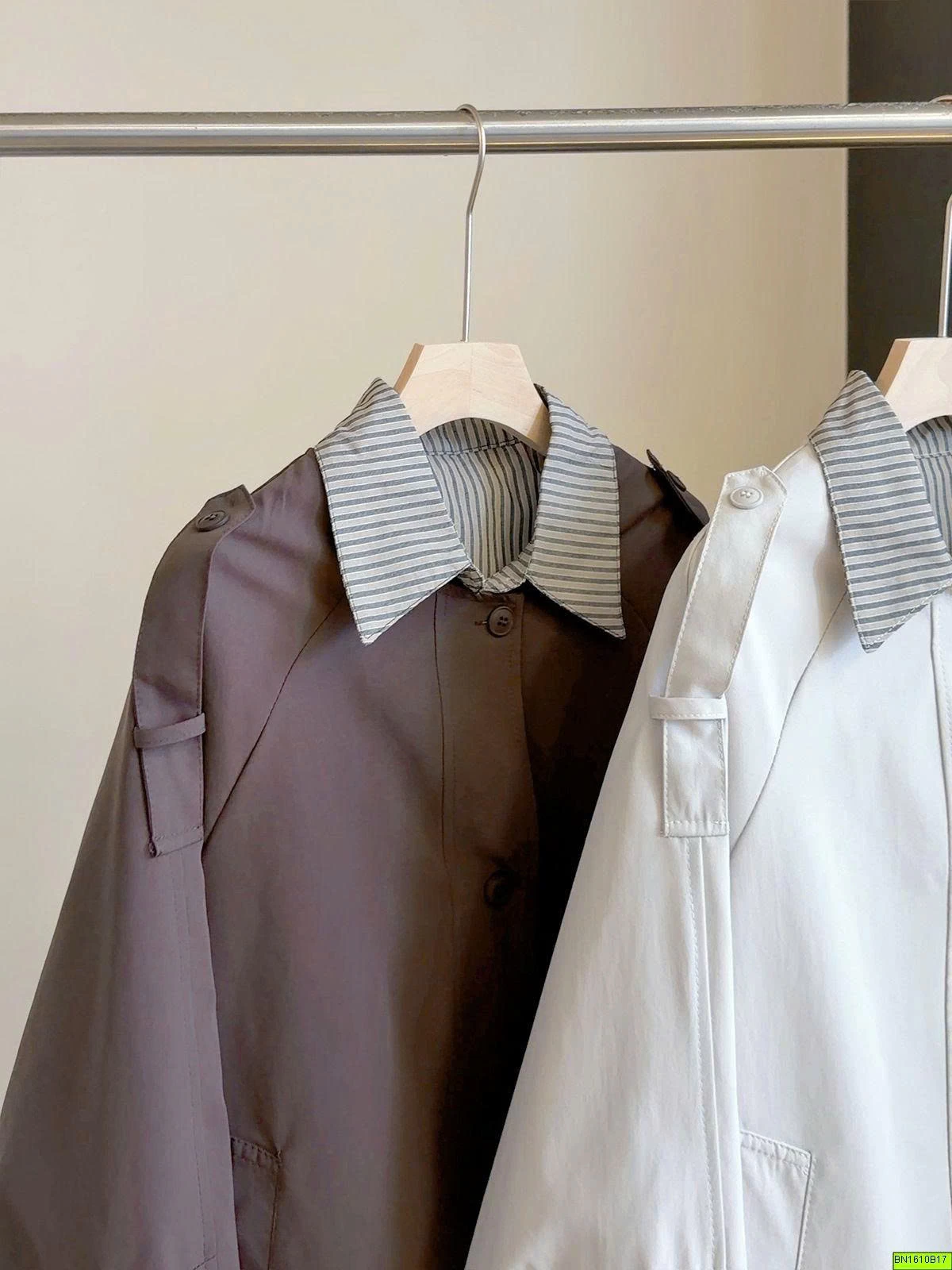 ÁO KHOÁC PHỐI CỔ THỜI TRANG VINTAGE