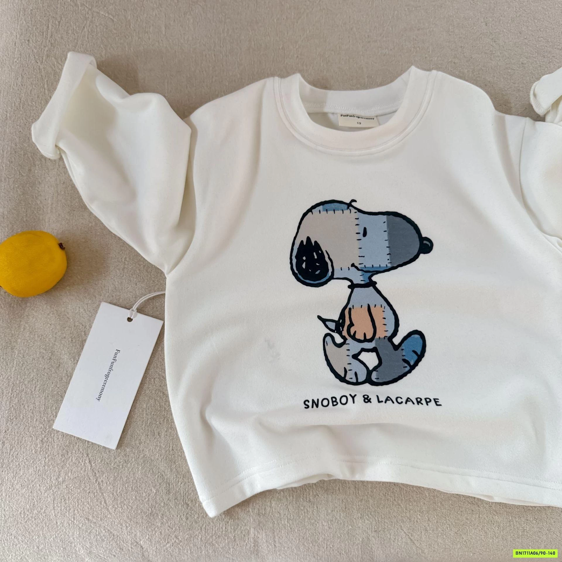 ÁO NỈ SNOOPY DỄ THƯƠNG MMGGBABY