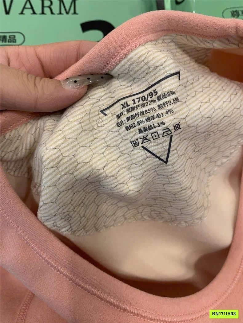 BỘ NỈ GIỮ NHIỆT NAM NỮ