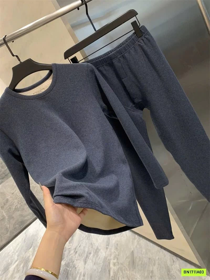 BỘ NỈ GIỮ NHIỆT NAM NỮ