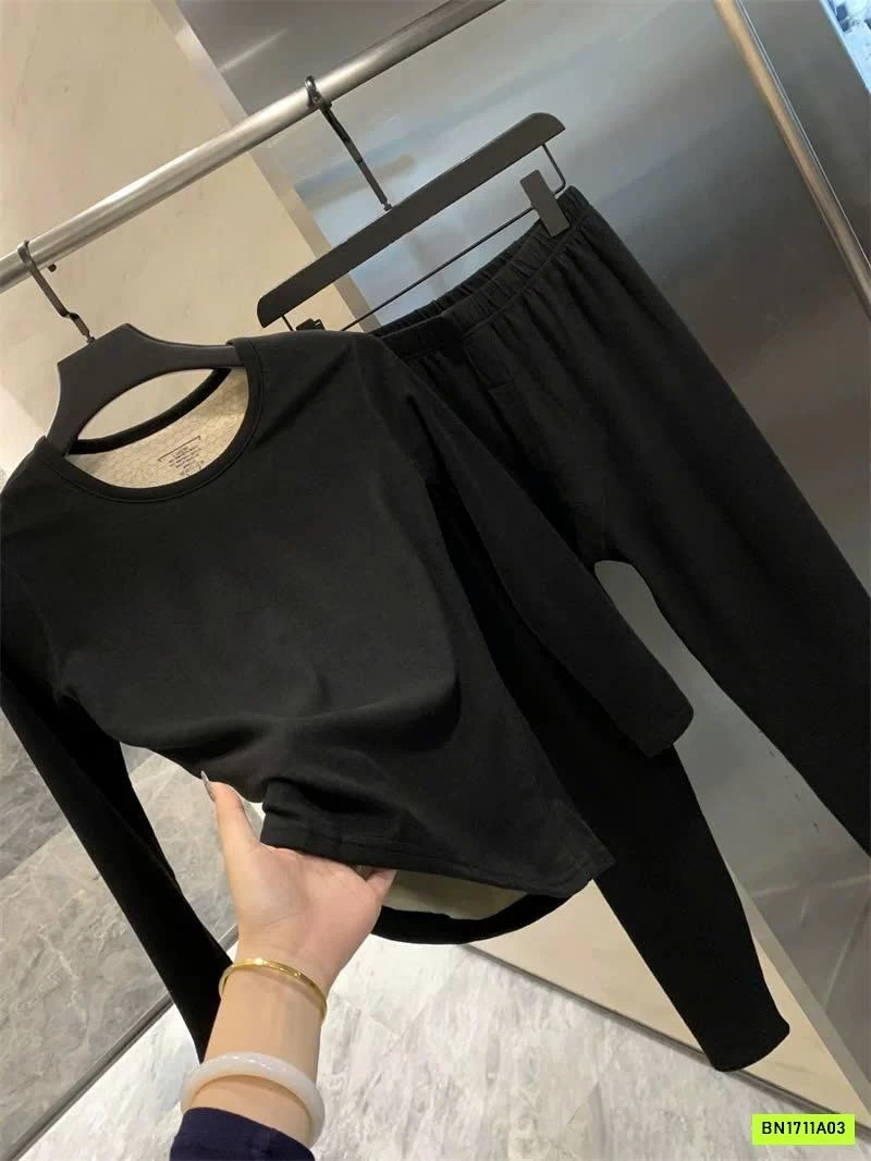 BỘ NỈ GIỮ NHIỆT NAM NỮ