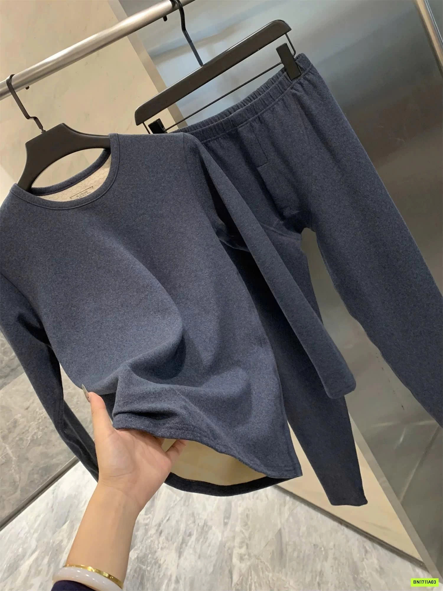 BỘ NỈ GIỮ NHIỆT NAM NỮ