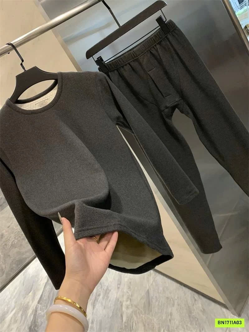 BỘ NỈ GIỮ NHIỆT NAM NỮ