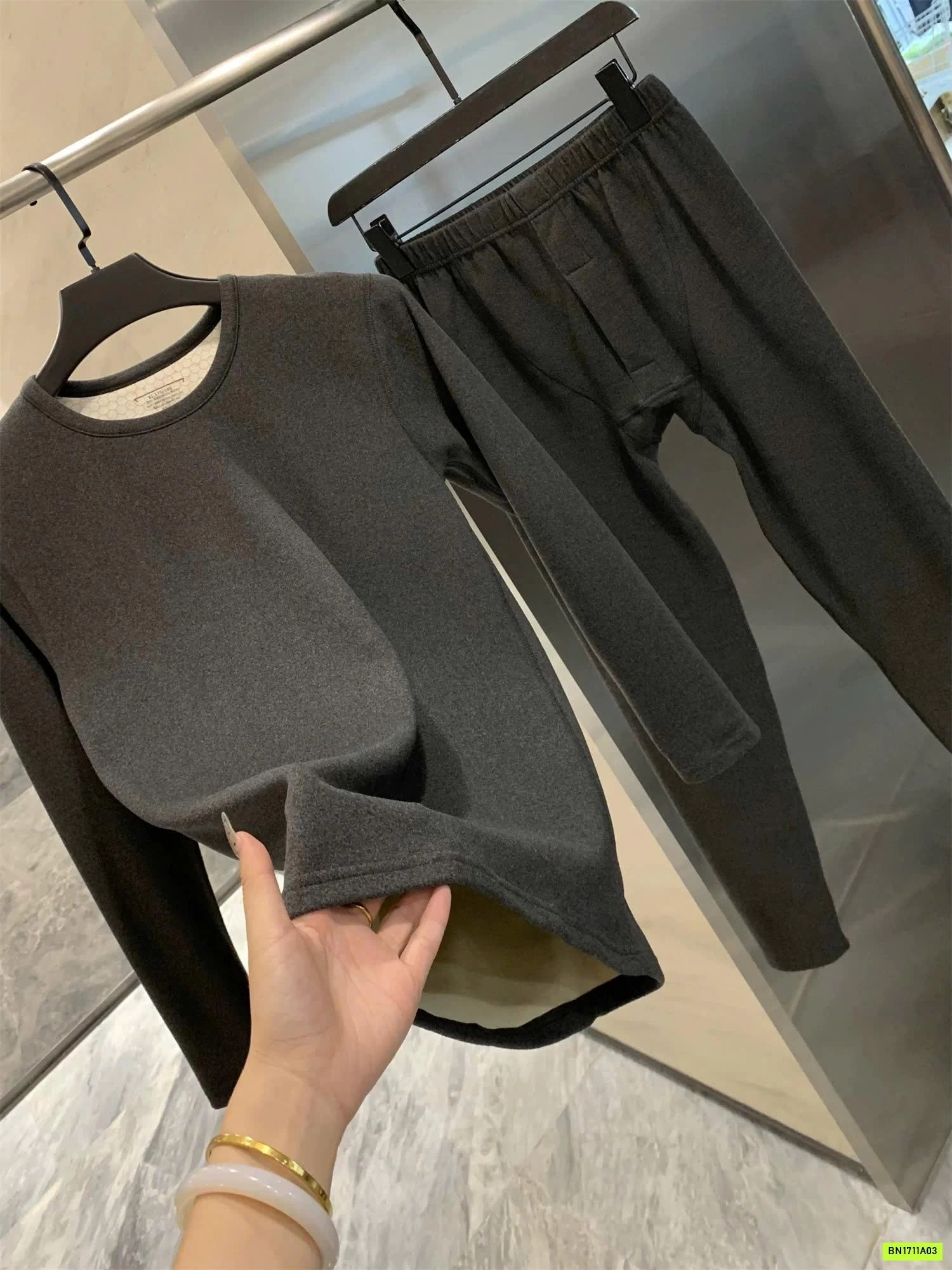 BỘ NỈ GIỮ NHIỆT NAM NỮ