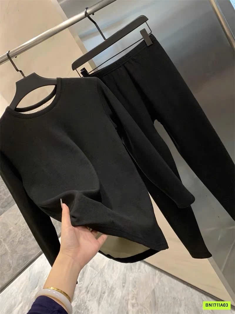 BỘ NỈ GIỮ NHIỆT NAM NỮ