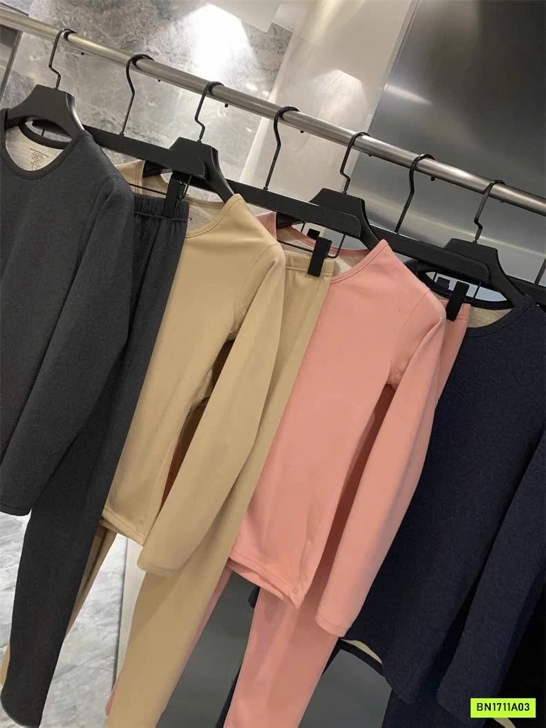 BỘ NỈ GIỮ NHIỆT NAM NỮ