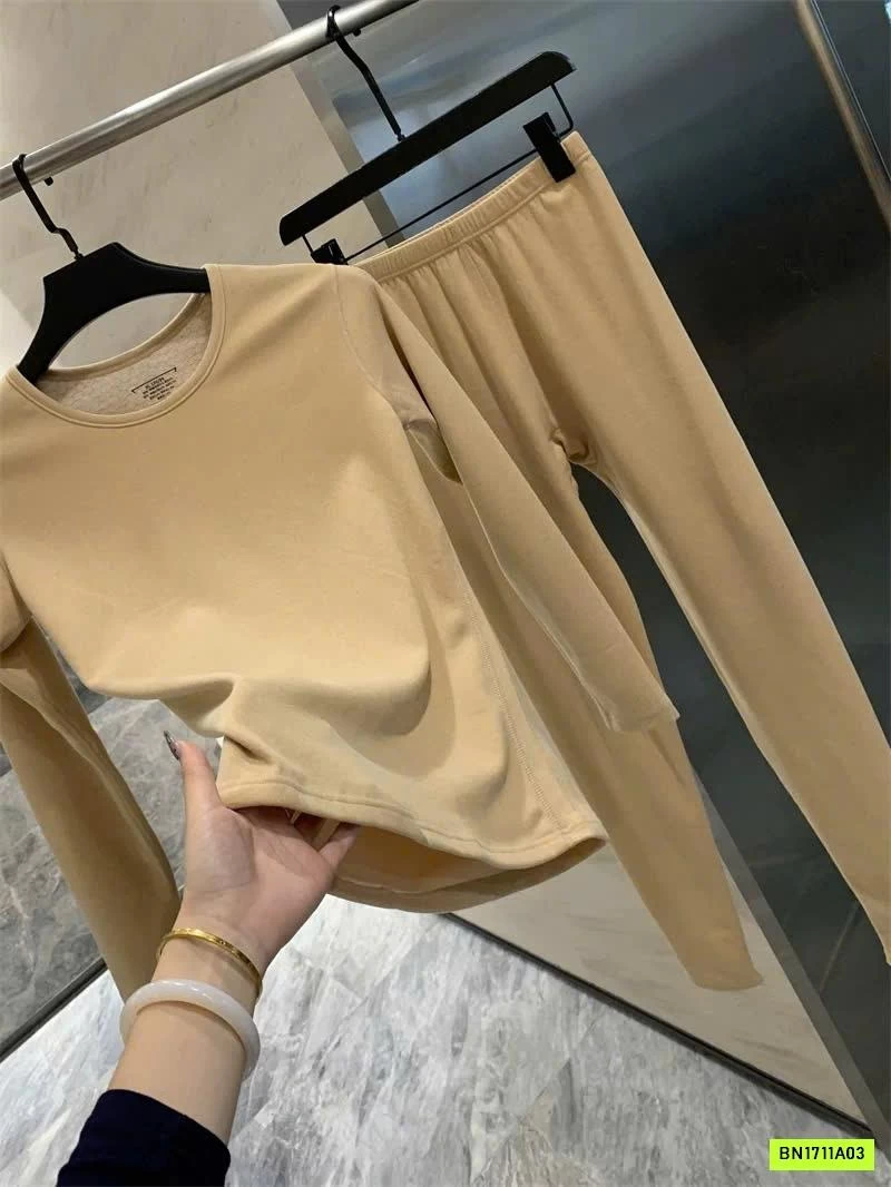 BỘ NỈ GIỮ NHIỆT NAM NỮ