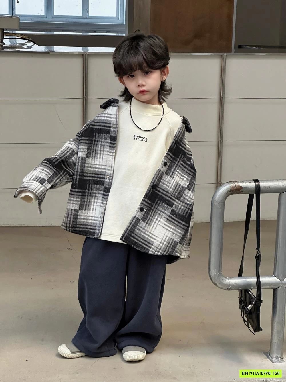 ÁO NỈ GIỮ NHIỆT IN CHỮ NHỎ