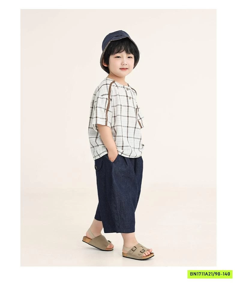 BAGGY DENIM GIẤY DÁNG LỠ