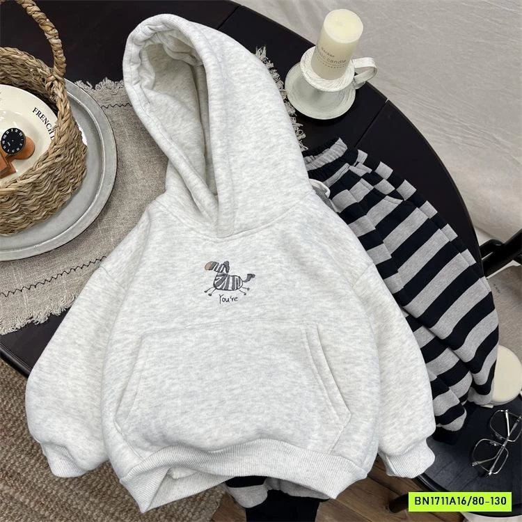 HOODIE LÓT LÔNG CỪU