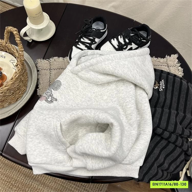 HOODIE LÓT LÔNG CỪU