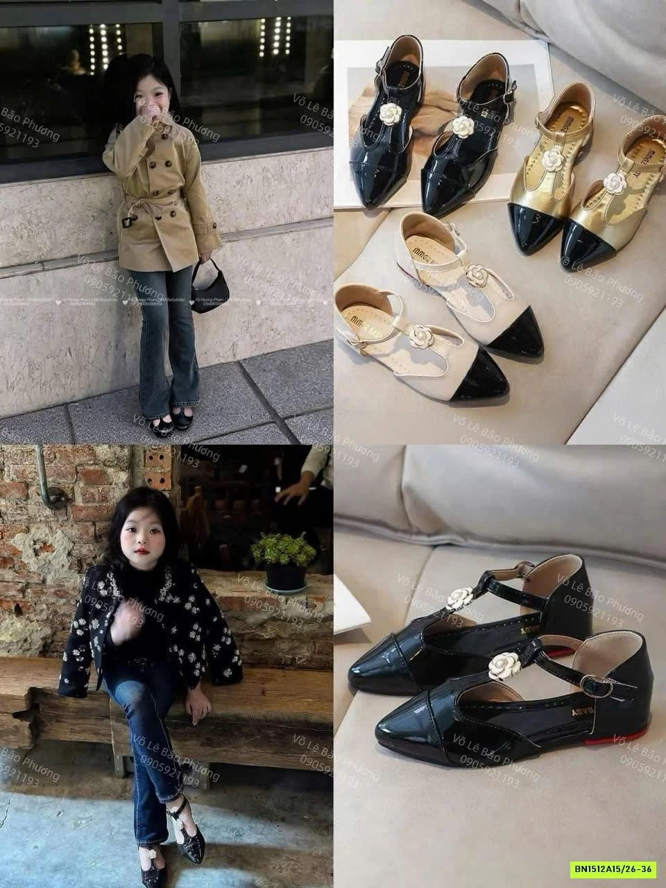 SANDAL MŨI NHỌN HOA TRÀ