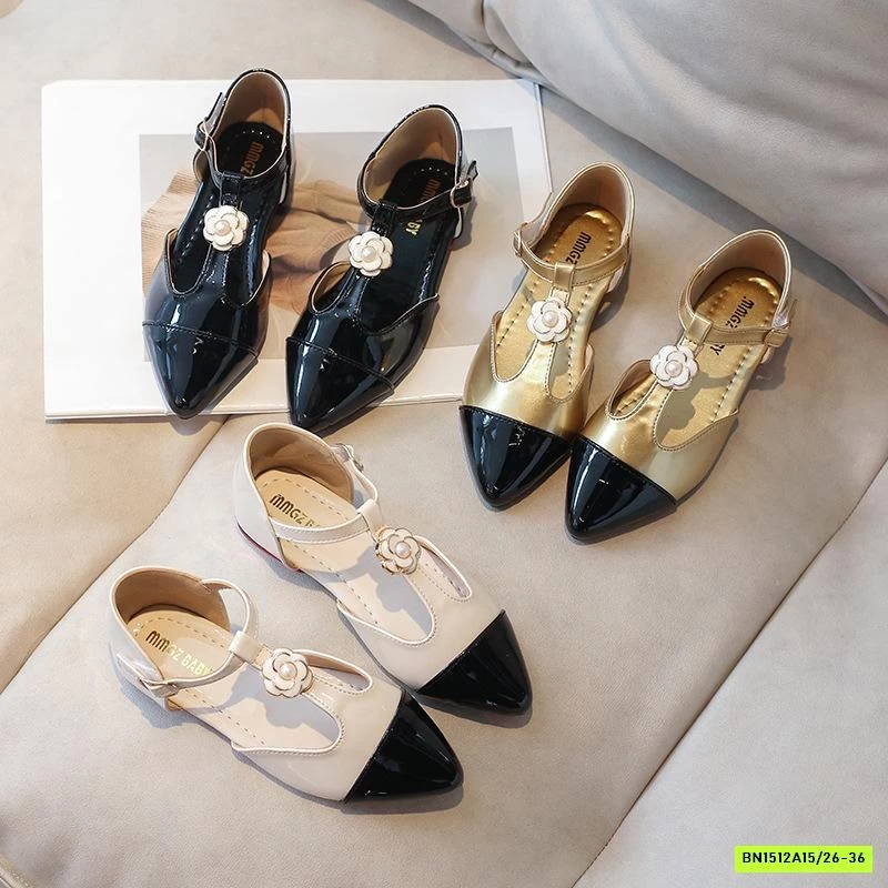 SANDAL MŨI NHỌN HOA TRÀ