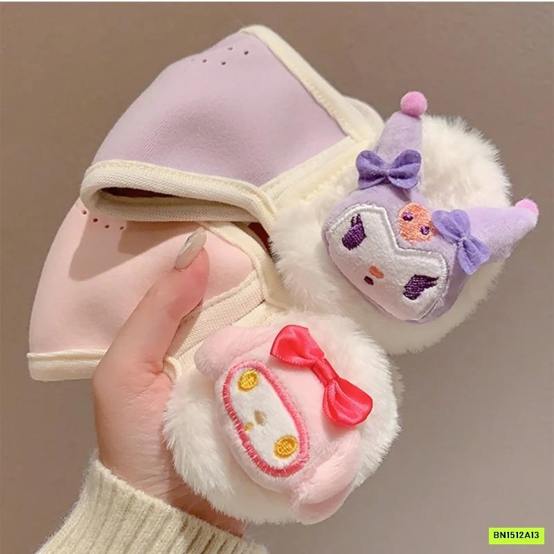 KHẨU TRANG KÈM BỊT TAI BÉ