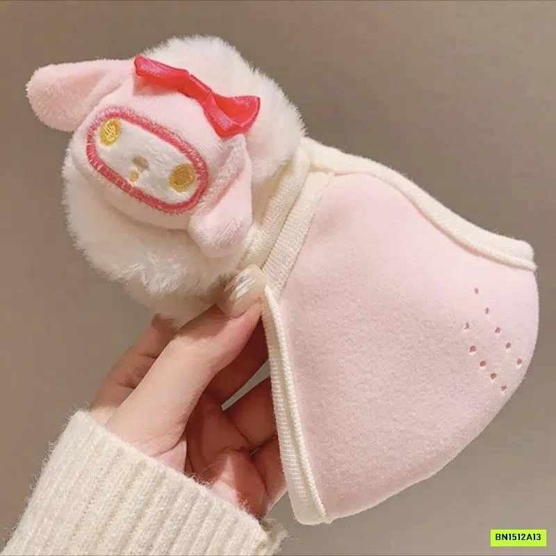 KHẨU TRANG KÈM BỊT TAI BÉ