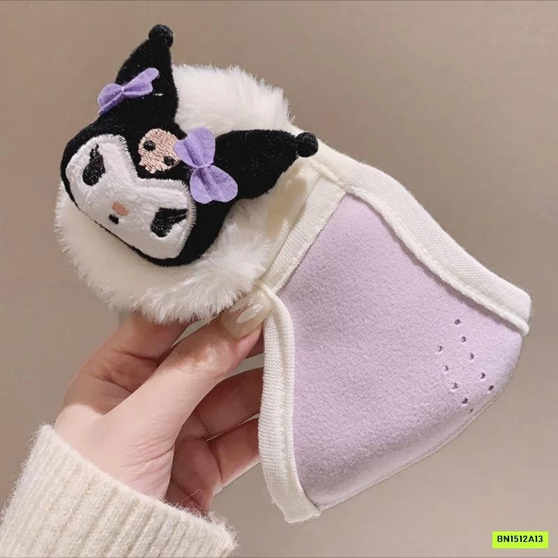 KHẨU TRANG KÈM BỊT TAI BÉ