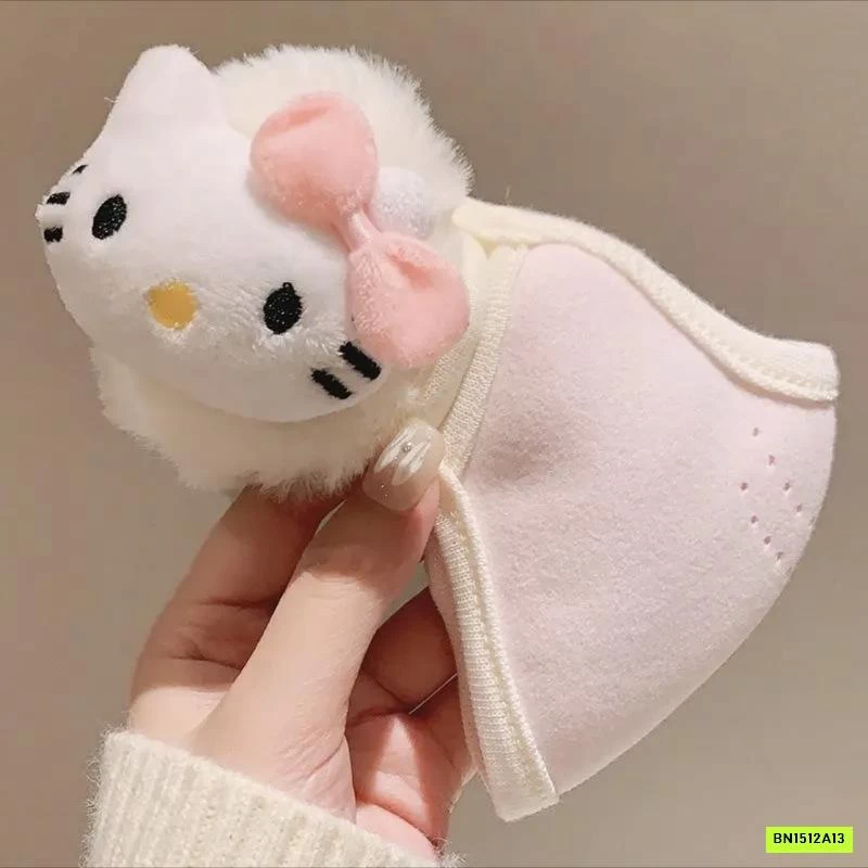 KHẨU TRANG KÈM BỊT TAI BÉ