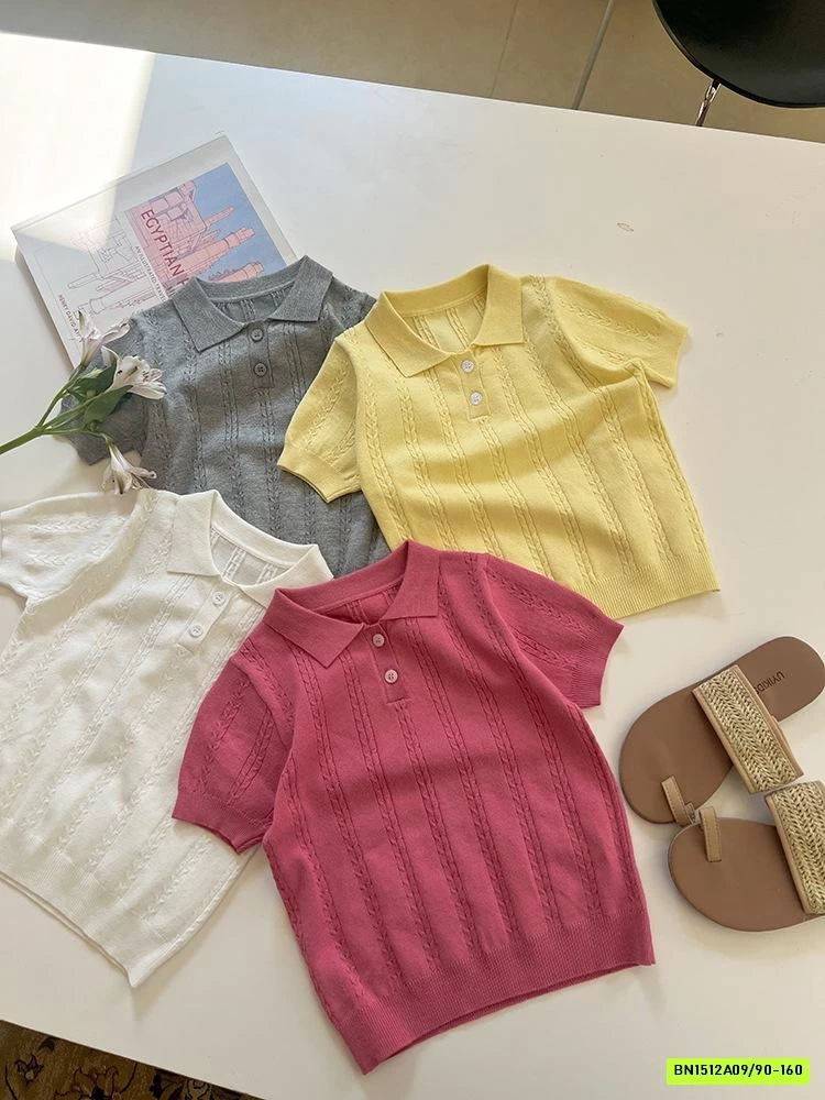 POLO LEN DỆT 25B093 AMBB