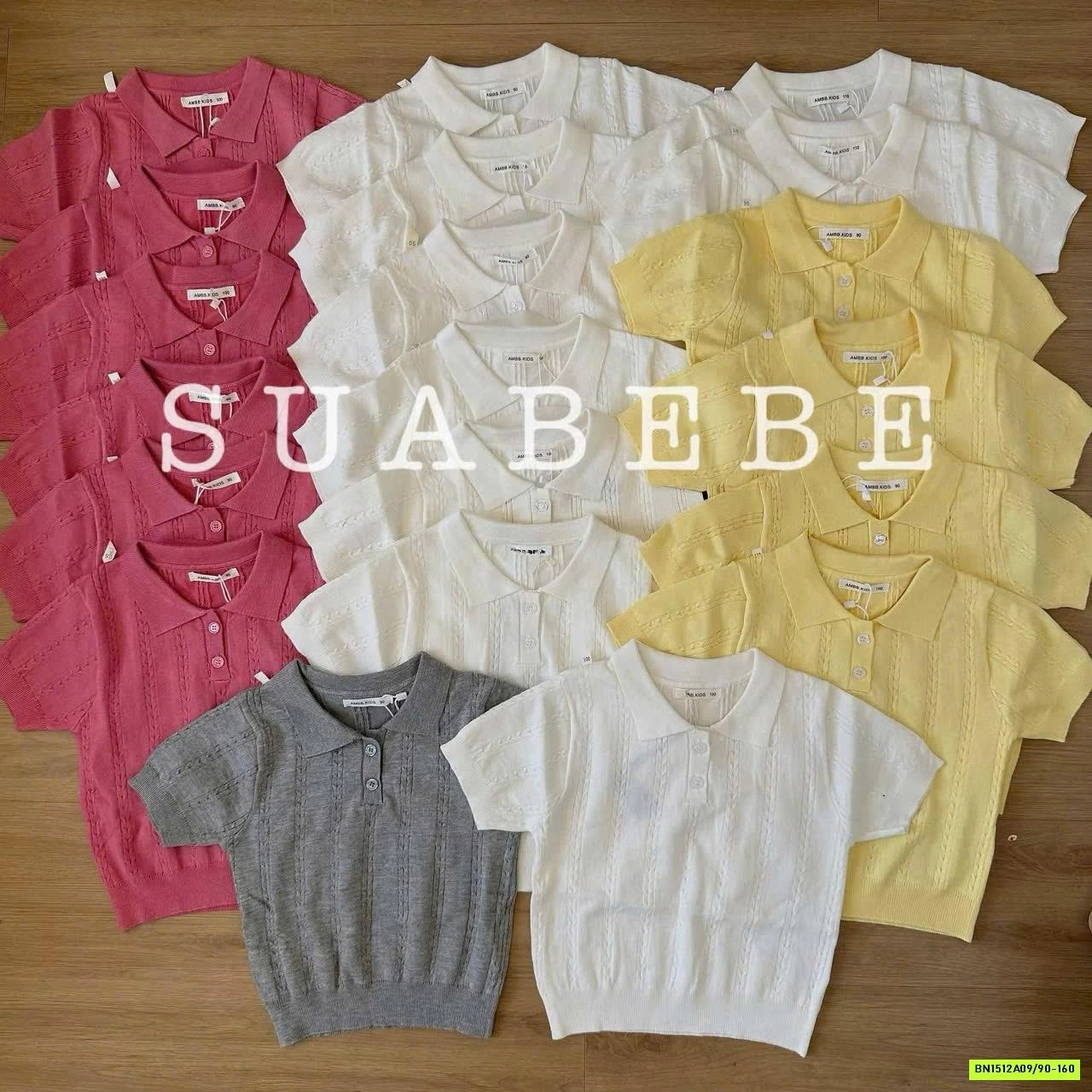 POLO LEN DỆT 25B093 AMBB