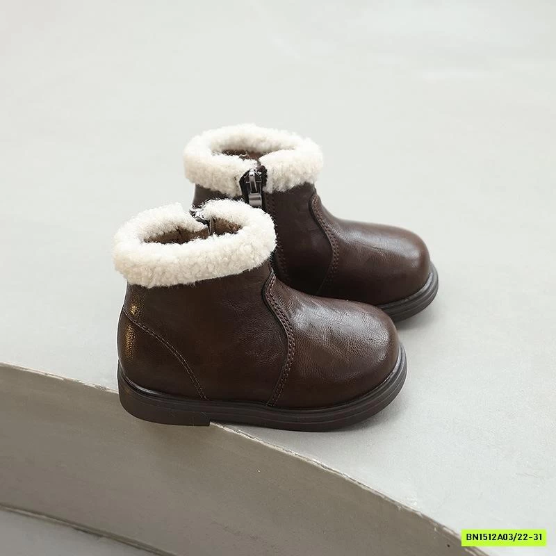 BOOT CỔ LÔNG LÓT NHUNG