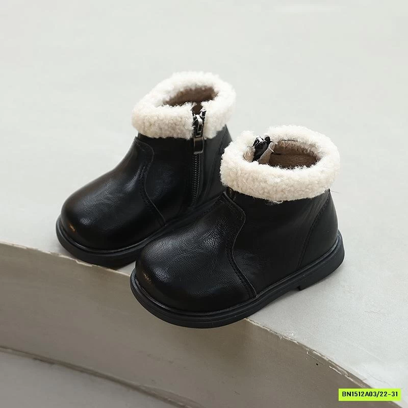 BOOT CỔ LÔNG LÓT NHUNG