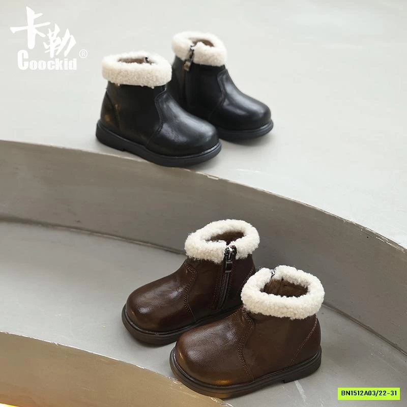 BOOT CỔ LÔNG LÓT NHUNG