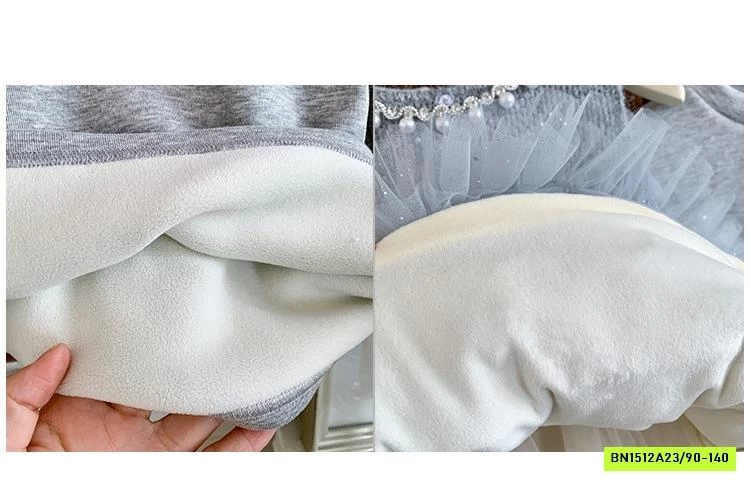 ĐẦM DẠ TUTU CỔ ĐÍNH NGỌC BLUETOWN