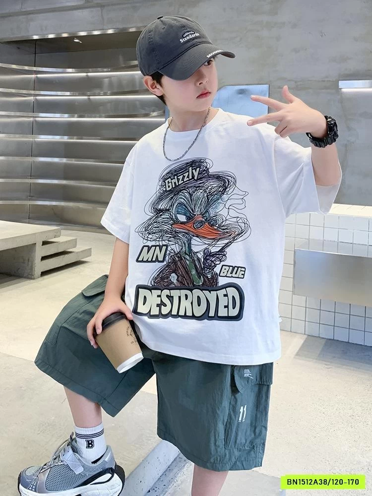 ÁO THUN VỊT MIX SHORT GIÓ SZ ĐẠI